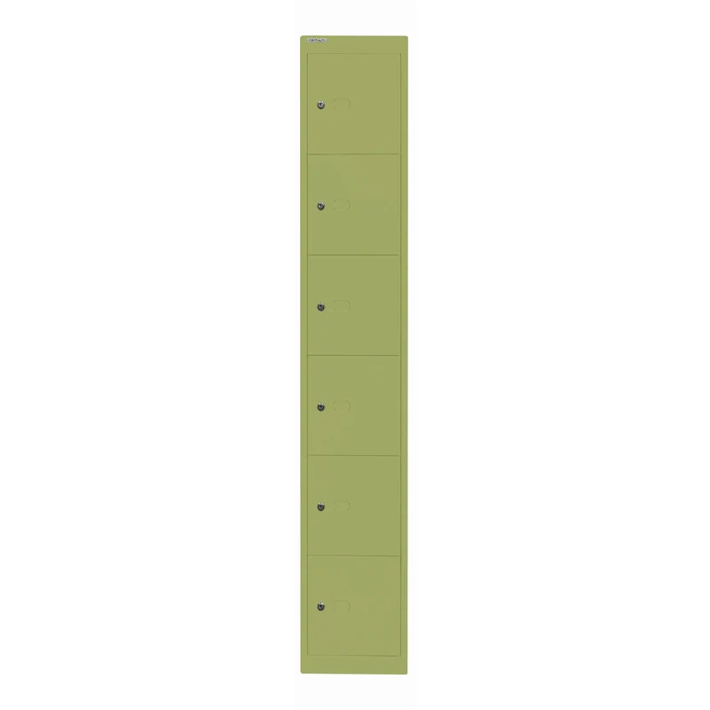Schließfachschrank Office | 6 Fächer, Tiefe 457 mm
