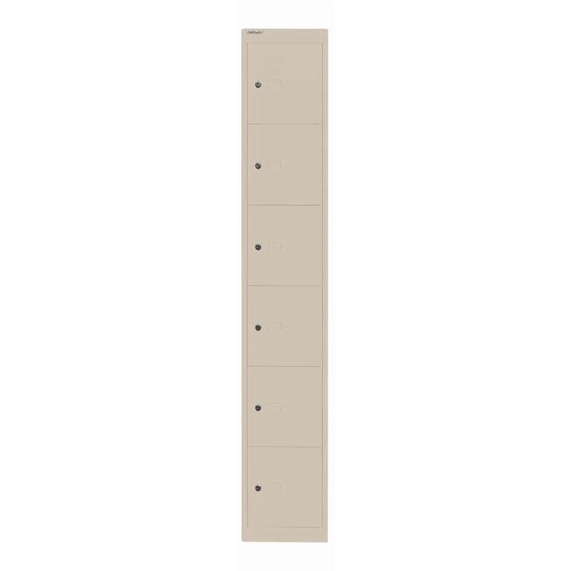 Schließfachschrank Office | 6 Fächer, Tiefe 457 mm
