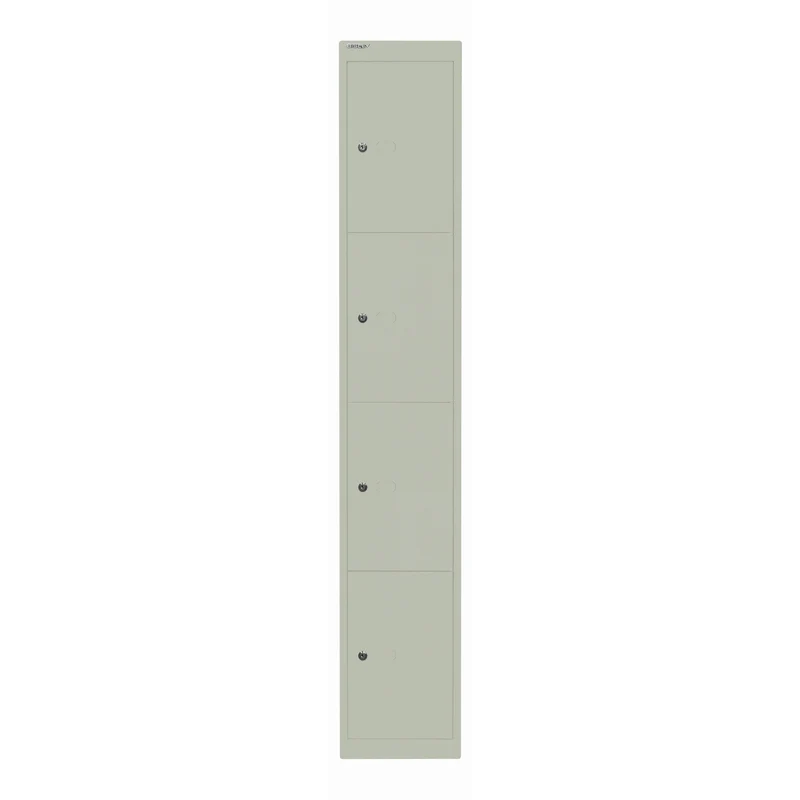 Schließfachschrank Office | 4 Fächer, Tiefe 457 mm