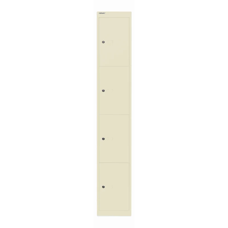 Schließfachschrank Office | 4 Fächer, Tiefe 305 mm