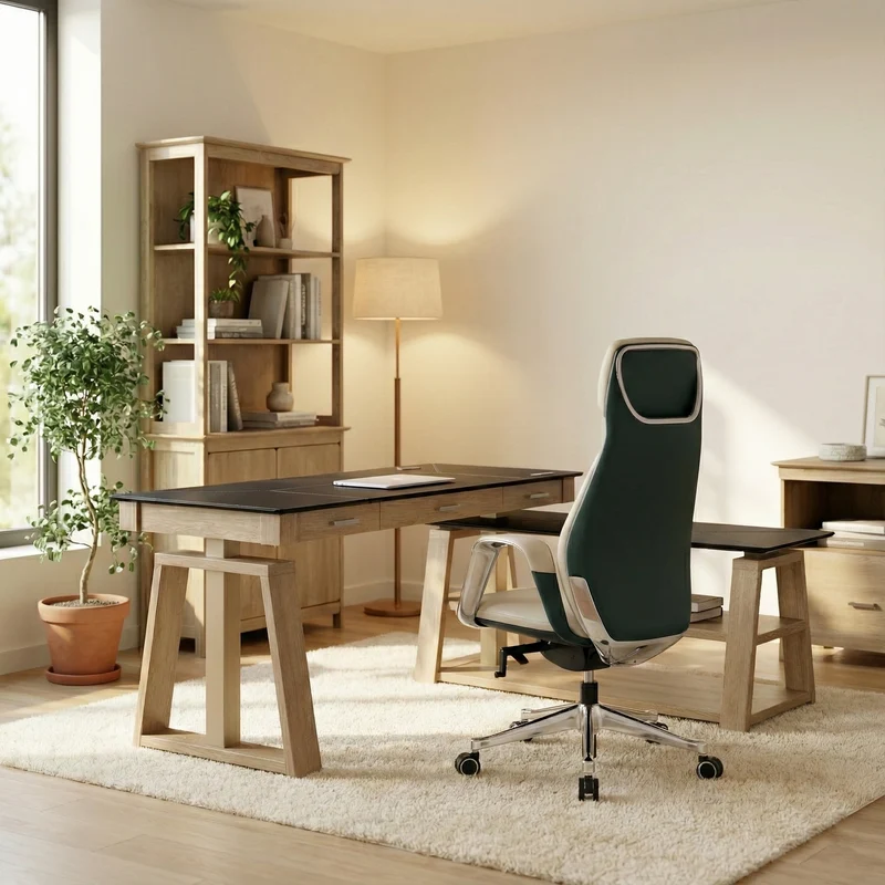 Serene, Napa Leather Executive Office Chair