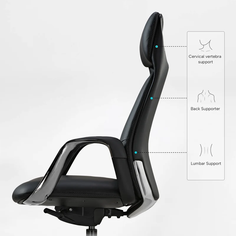 Serene, Napa Leather Executive Office Chair