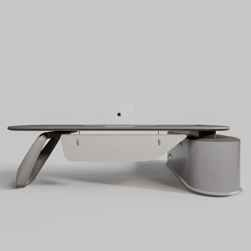 Zen Orion, Executive Desk & Bookcase