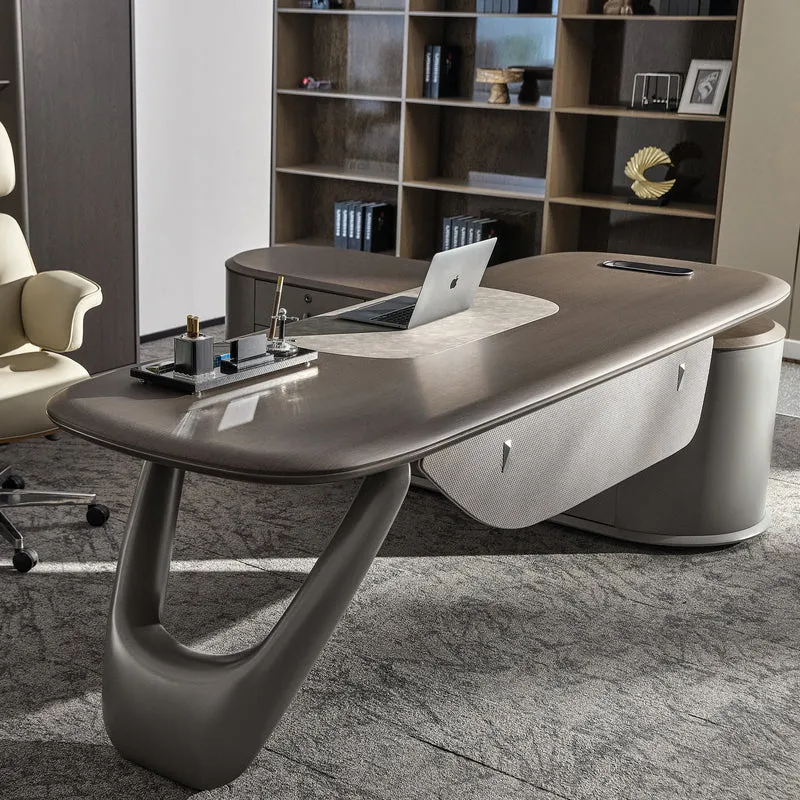 Zen Orion, Executive Desk & Bookcase