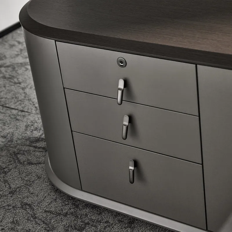 Zen Orion, Executive Desk & Bookcase