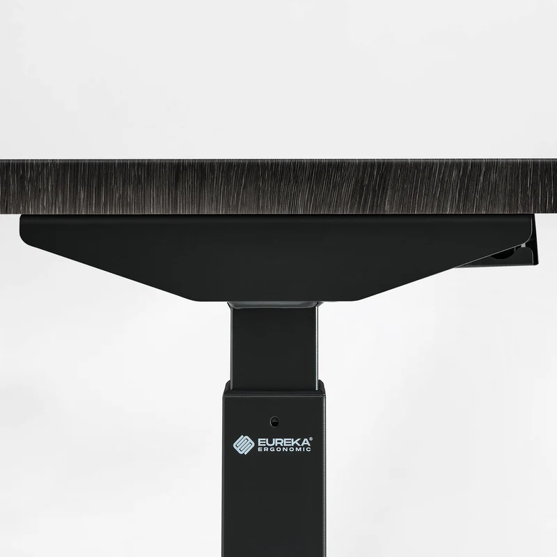 Wonder, Touch-Activated Glowing Glass Standing Desk (47"x23")