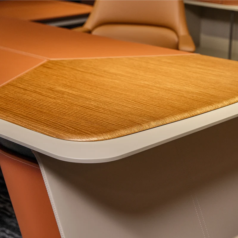 Zen Altair, Executive Desk & Bookcase