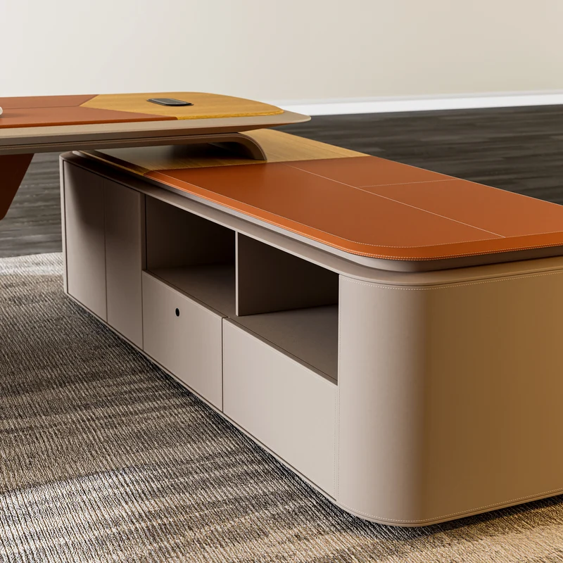Zen Altair, Executive Desk & Bookcase