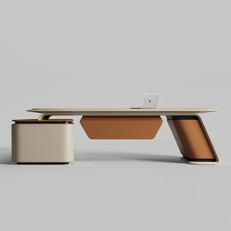 Zen Altair, Executive Desk & Bookcase