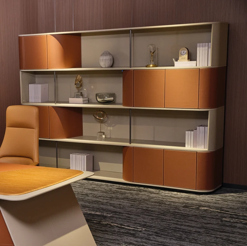 Zen Altair, Executive Desk & Bookcase