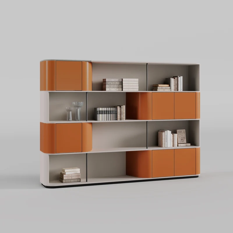 Zen Altair, Executive Desk & Bookcase