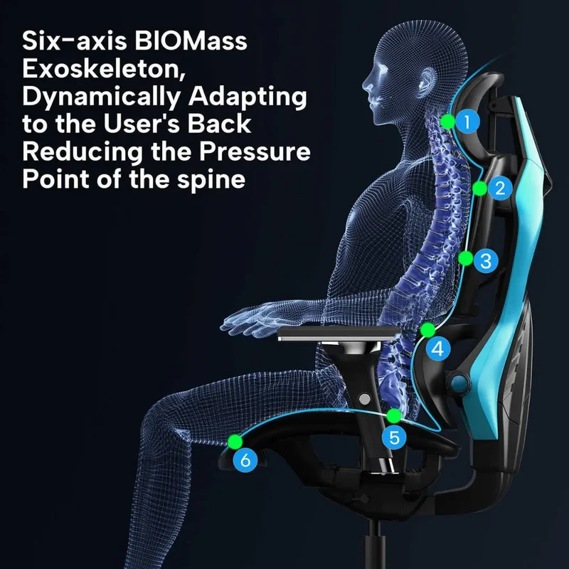 Typhon Hybrid Ergonomic Gaming Chair
