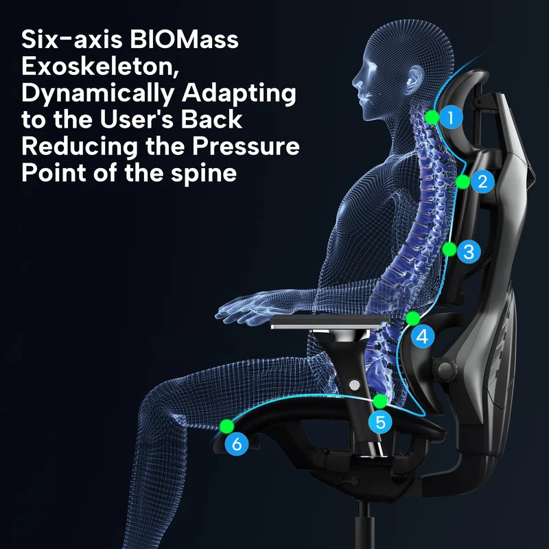 Typhon Hybrid Ergonomic Gaming Chair