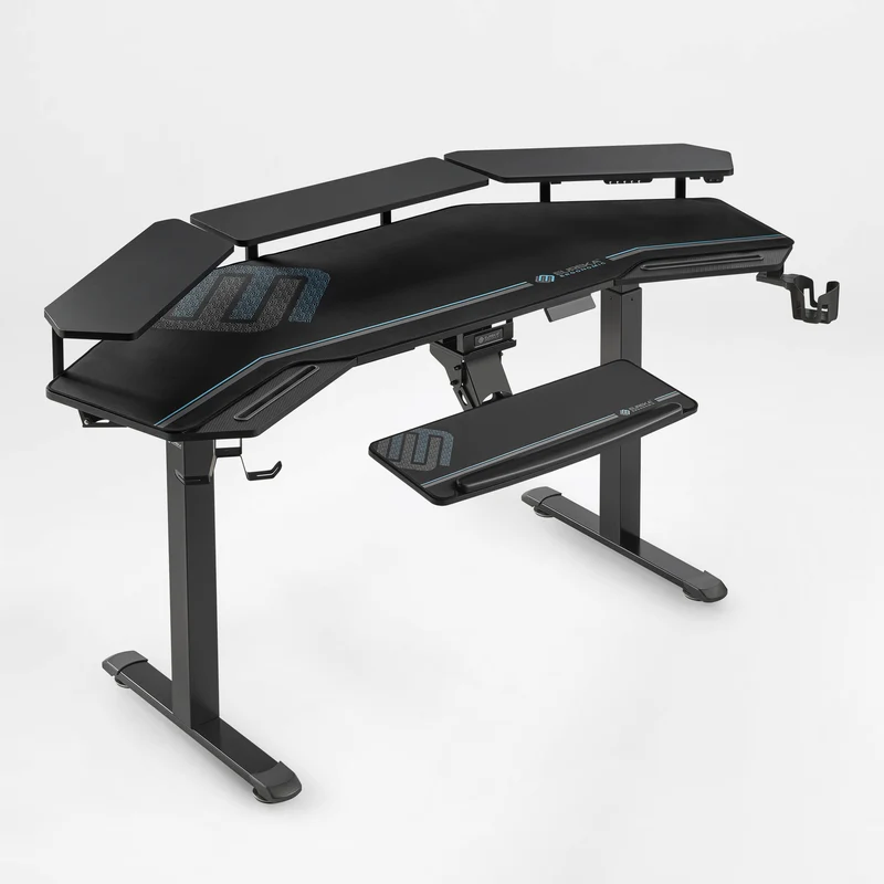 Aero Pro Wing-Shaped Standing Desk (72"x23")