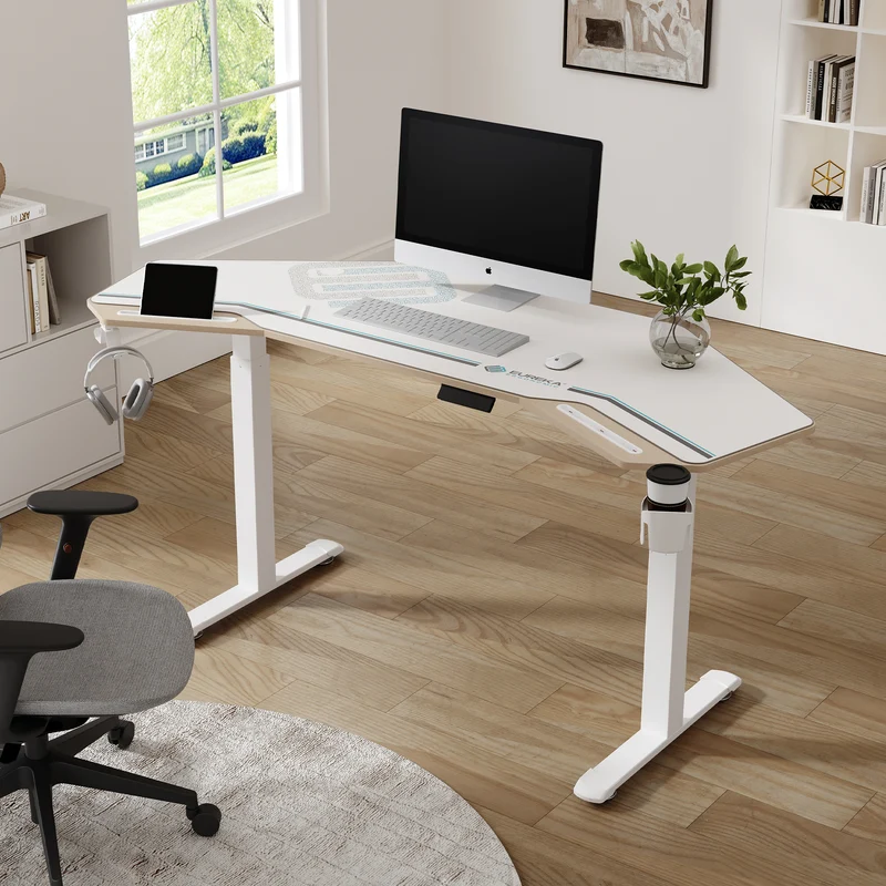 Aero Pro Wing-Shaped Standing Desk (72"x23")