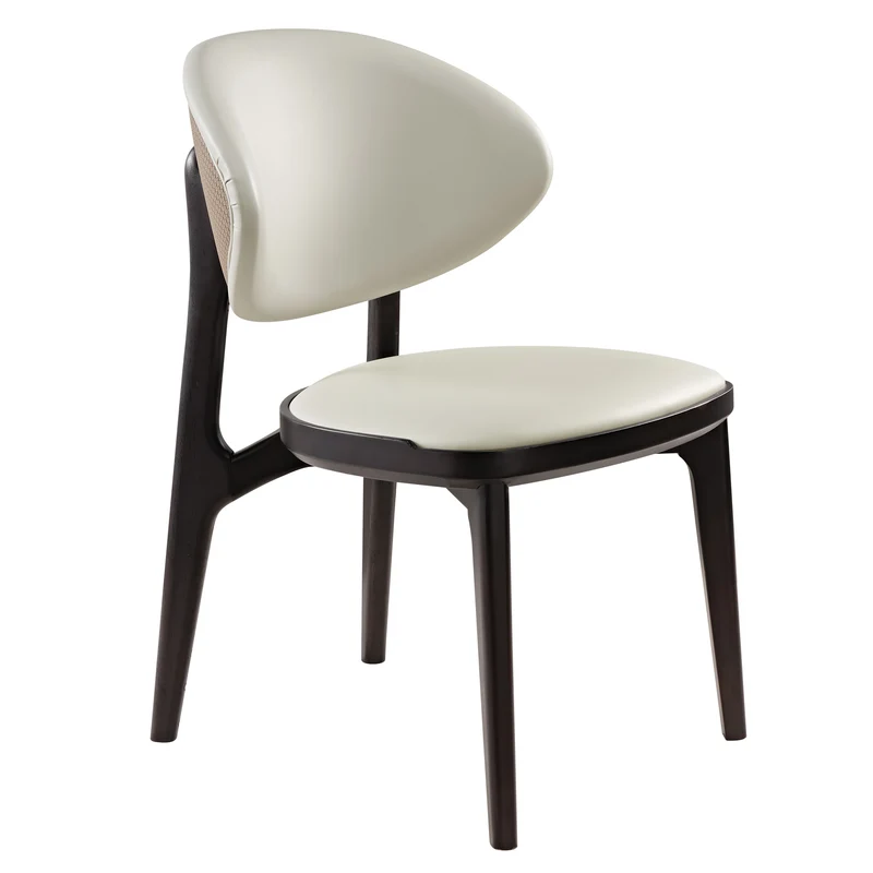 Cedar, Dining Side Chairs Set of 2, Off-white