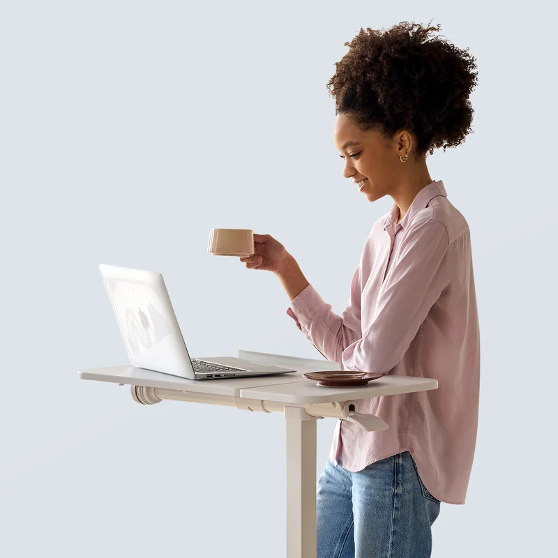 MUSSO D5 Flippable Mobile Standing Desk