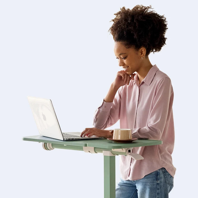 MUSSO D5 Flippable Mobile Standing Desk