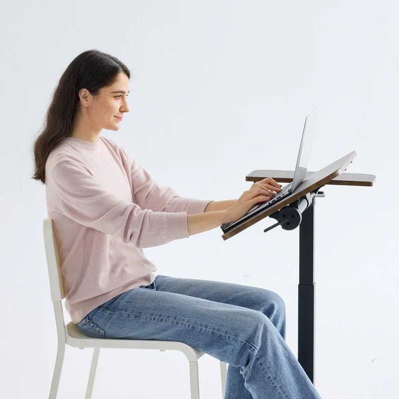 MUSSO D5 Flippable Mobile Standing Desk