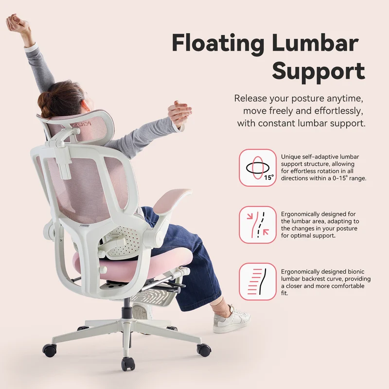 MUSSO E80 Air AeroFemme Ergonomic Office Chair
