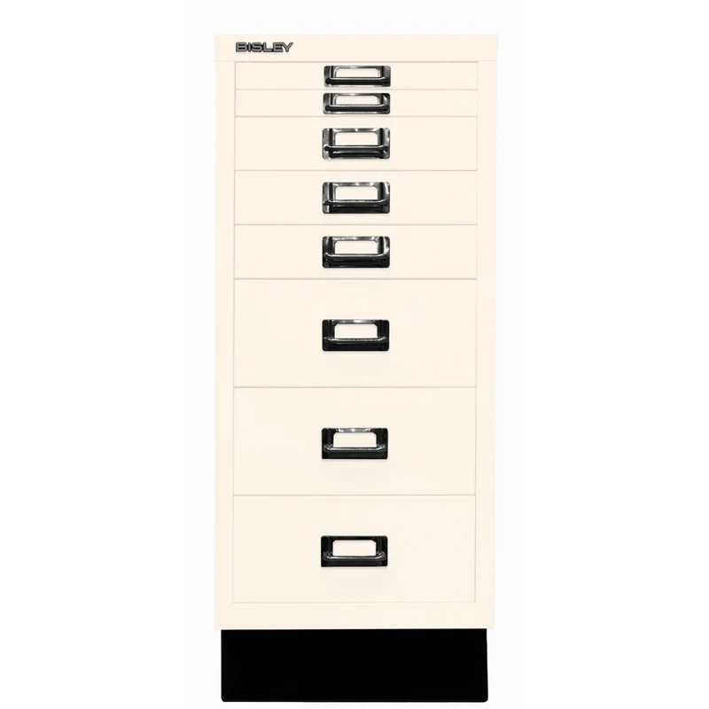 Bisley MultiDrawer™ | Inkl. Sockel, DIN A4, 8 Schubladen