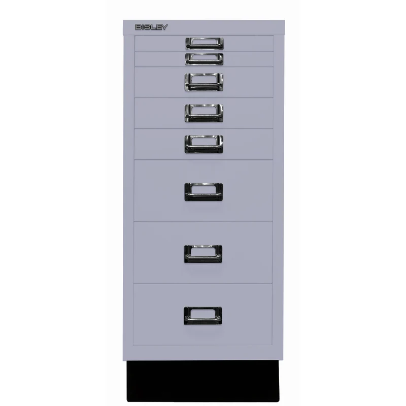 Bisley MultiDrawer™ | Inkl. Sockel, DIN A4, 8 Schubladen