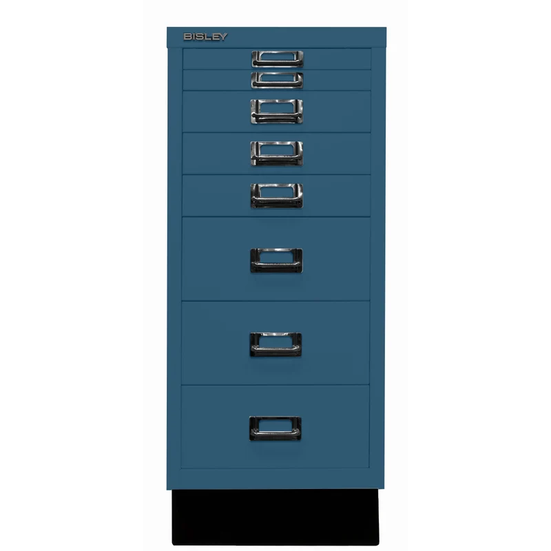 Bisley MultiDrawer™ | Inkl. Sockel, DIN A4, 8 Schubladen