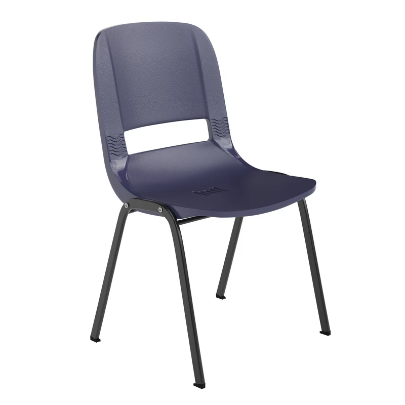 Ergonomic Shell Stack Chair - 16" Seat Daycare Home School