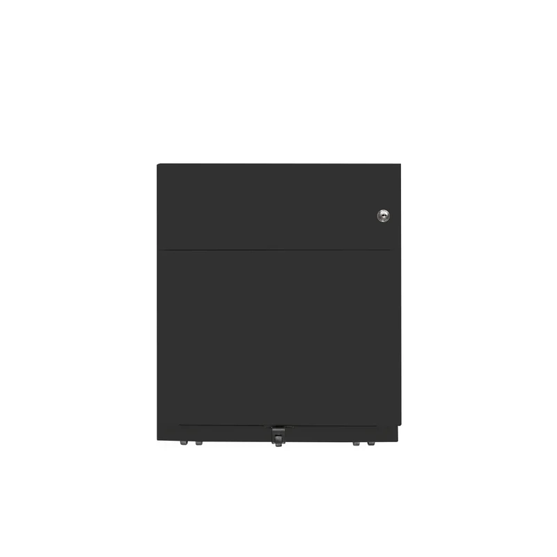 Rollcontainer Note™ | 2 Schubladen , Tiefe 775 mm, Griffleiste