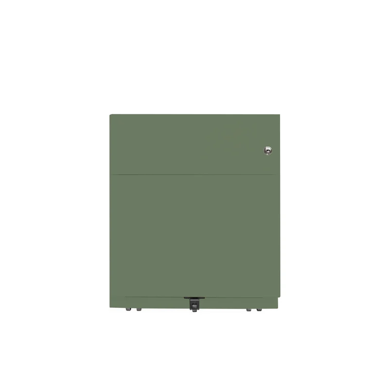 Rollcontainer Note™ | 2 Schubladen , Tiefe 775 mm, Griffleiste