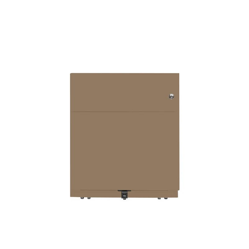 Rollcontainer Note™ | 2 Schubladen , Tiefe 775 mm, Griffleiste
