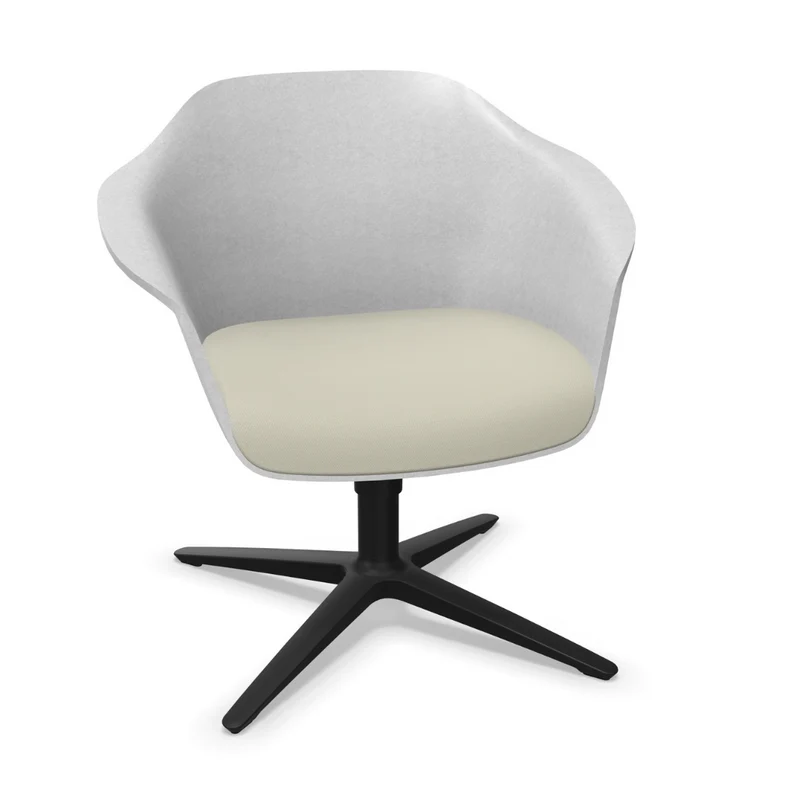 Sedus se:lounge light Drehstuhl mit 4-Stern Aluminiumfuß in zwei Höhen