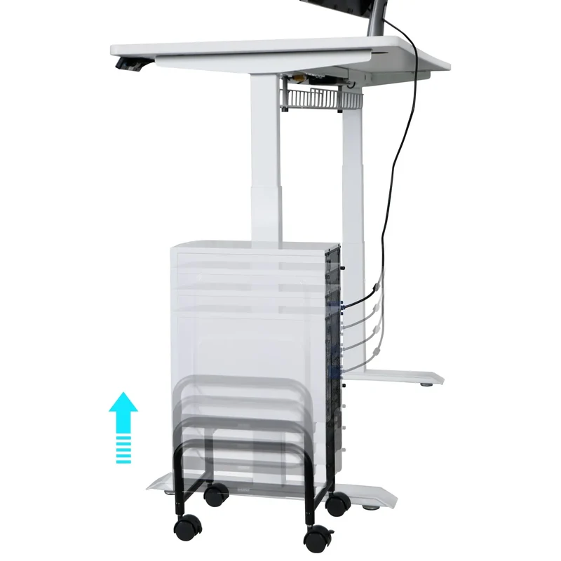 Adjustable CPU Stand, Mobile, Black