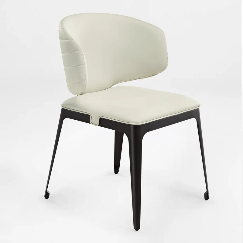 Chateau, Dining Side Chairs Set of 2, Off-White