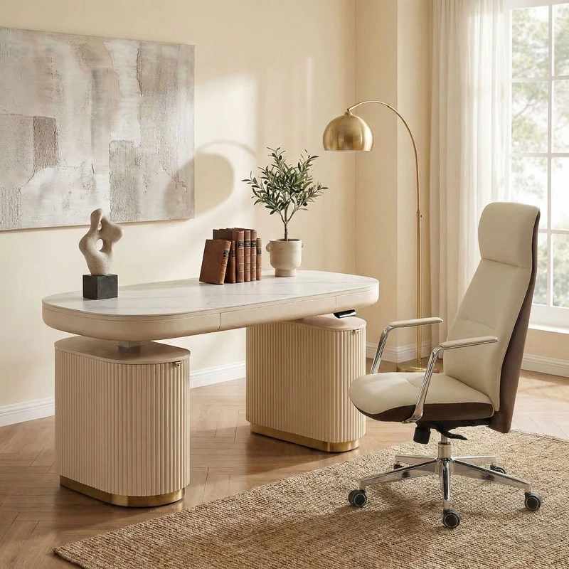 Opal Executive Office Desk (66"x29")