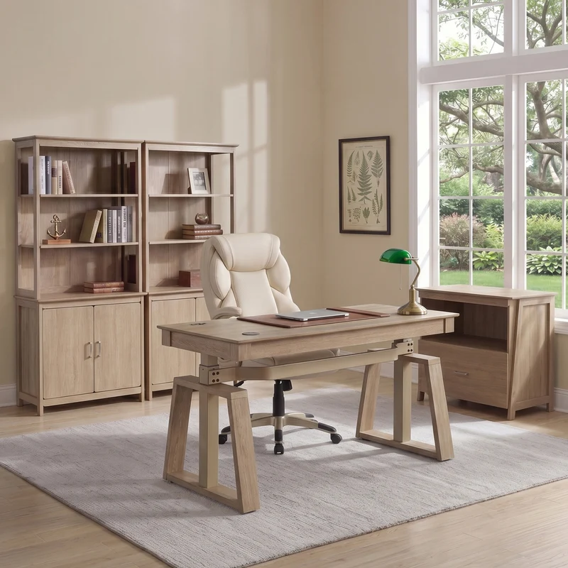 Galene, Faux Leather Office Chair