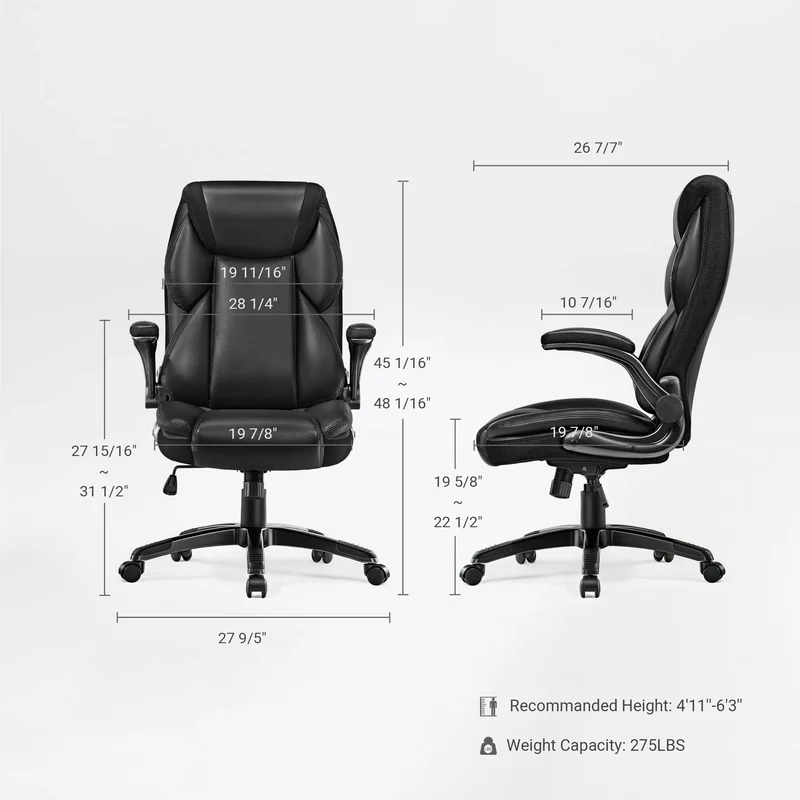 Galene, Faux Leather Office Chair