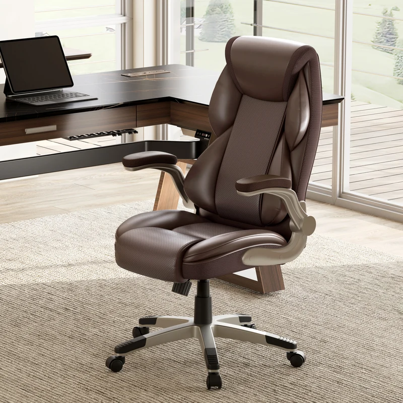 Galene, Faux Leather Office Chair