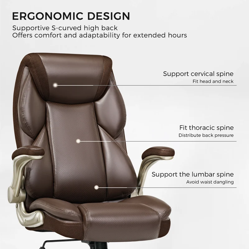Galene, Faux Leather Office Chair