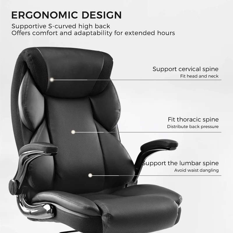 Galene, Faux Leather Office Chair