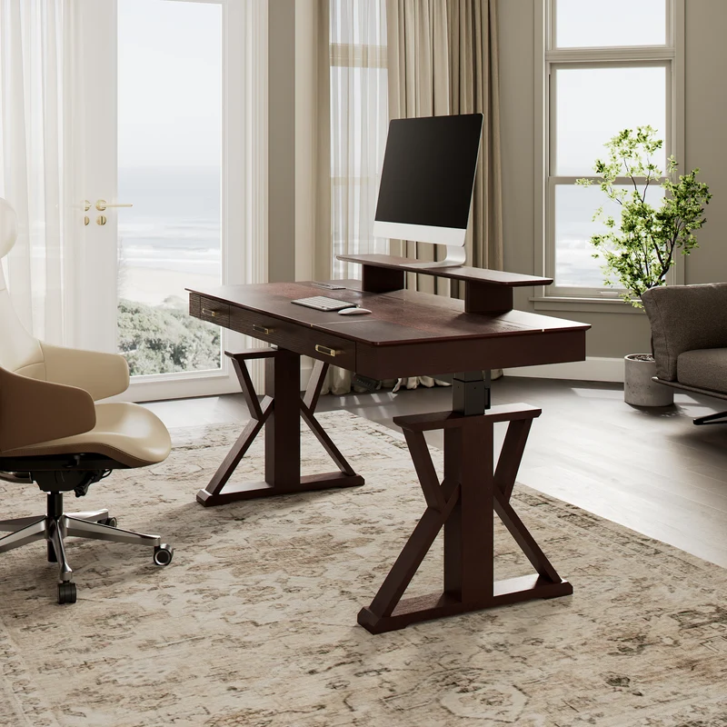 Ark SWS Pro Executive Standing Desk (63"x29")