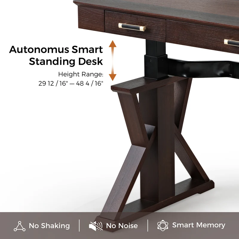 Ark SWS Pro Executive Standing Desk (63"x29")
