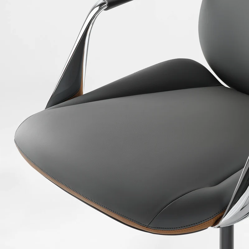 Serene Aaron, Genuine Leather Executive Office Chair