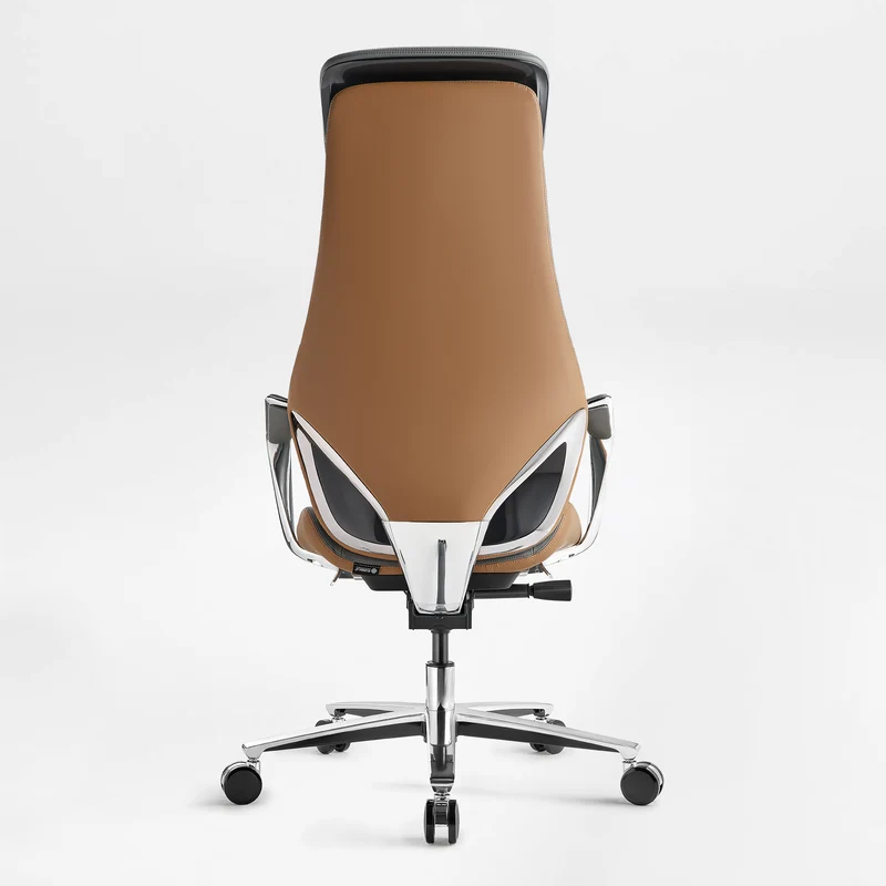 Serene Aaron, Genuine Leather Executive Office Chair