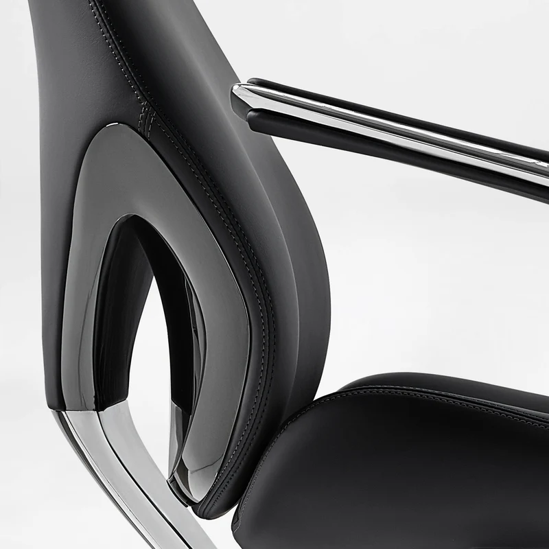 Serene Aaron, Genuine Leather Executive Office Chair