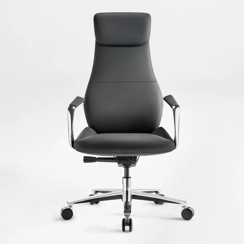 Serene Aaron, Genuine Leather Executive Office Chair