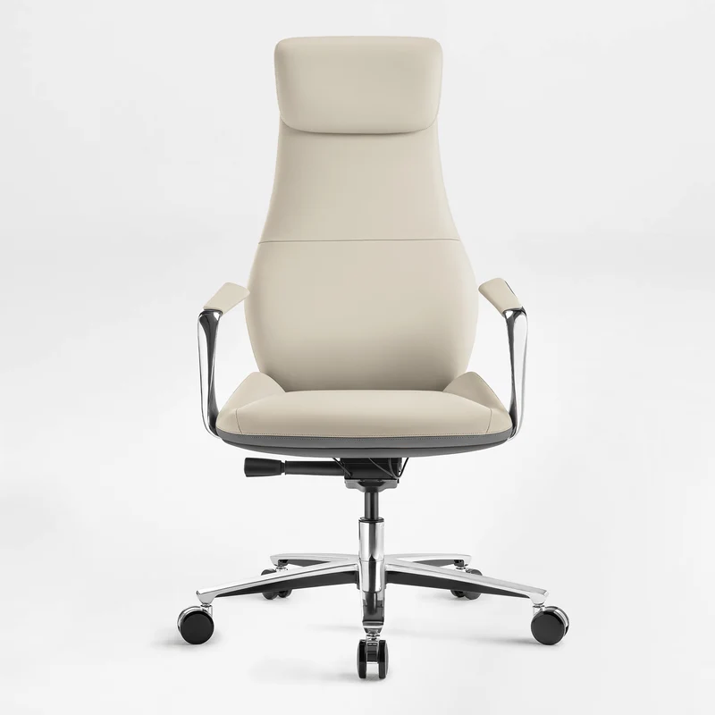 Serene Aaron, Genuine Leather Executive Office Chair