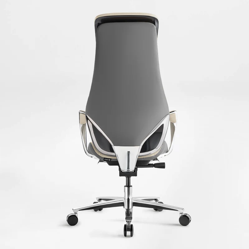 Serene Aaron, Genuine Leather Executive Office Chair