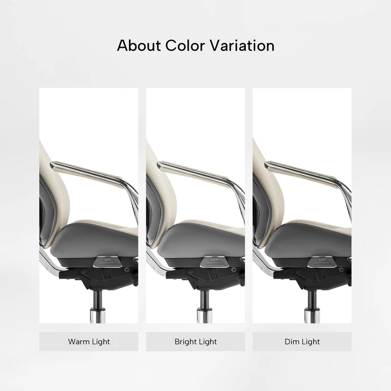 Serene Aaron, Genuine Leather Executive Office Chair