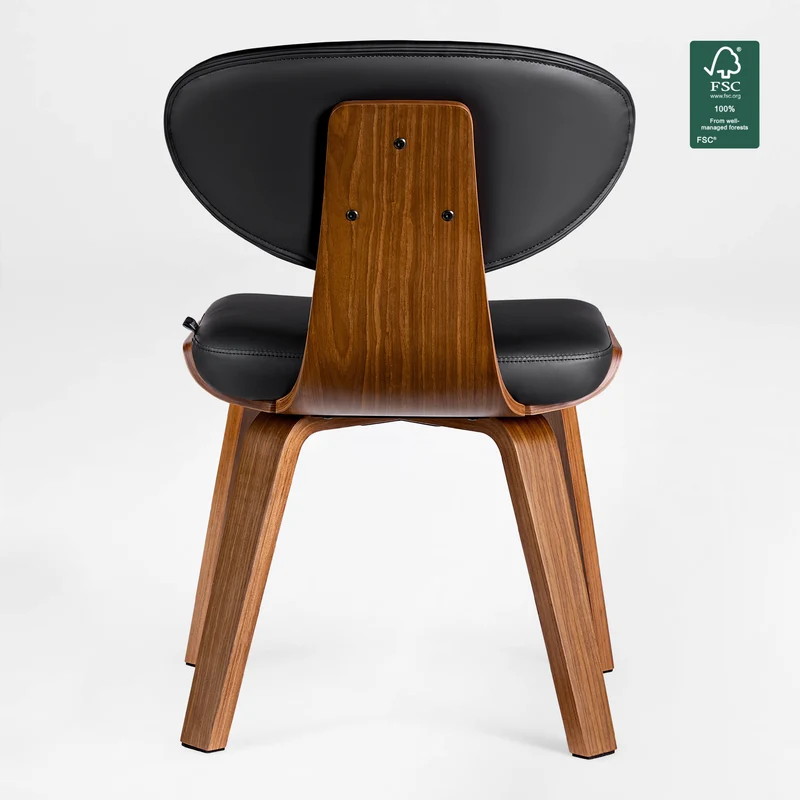 Belmar Leather Dining End Chairs, set of 2